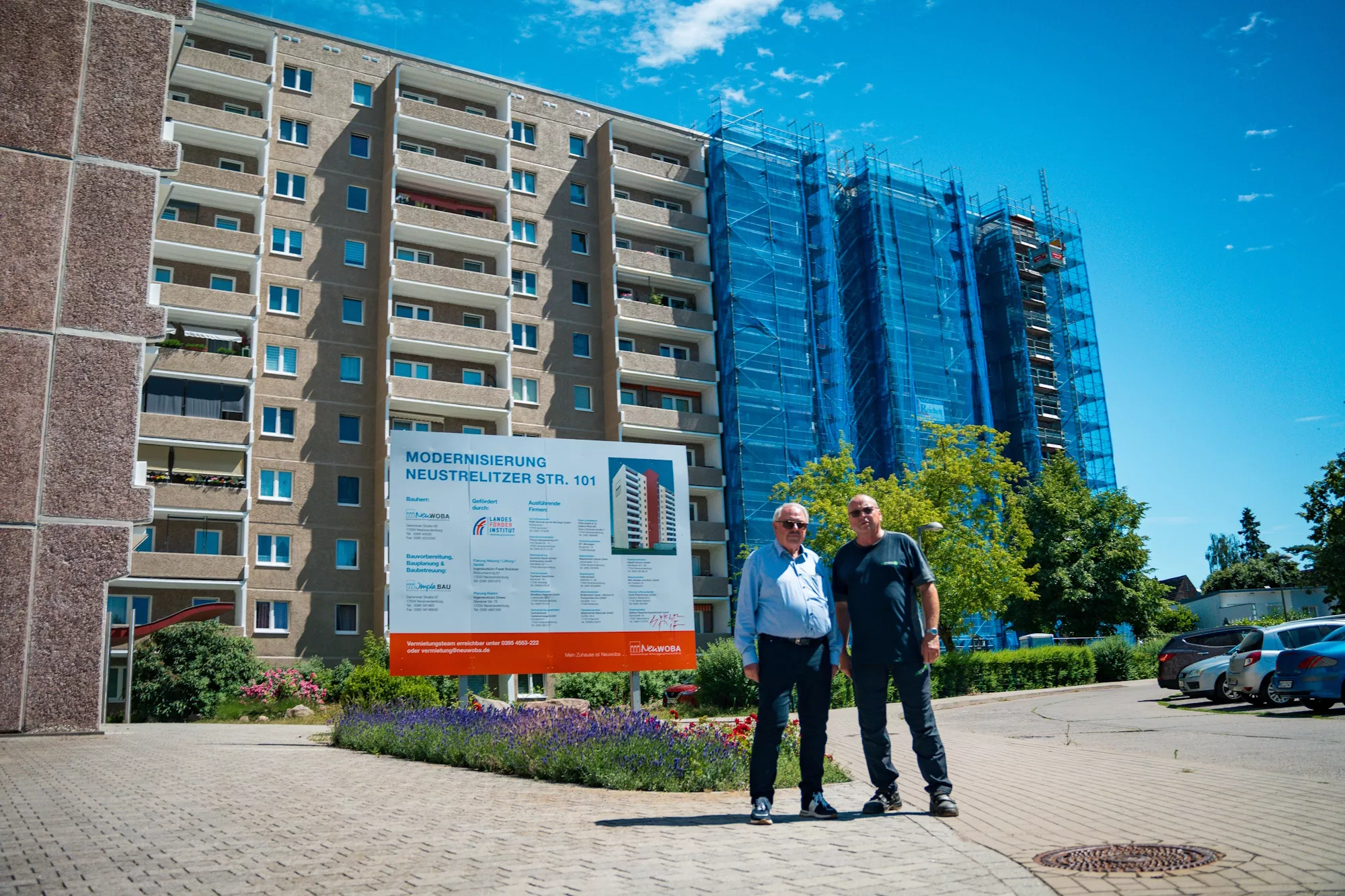 Bauvorhaben Neuwoba Neustrelitzer Straße 91-97 - PEM GmbH & Co. Elektro Rohs KG